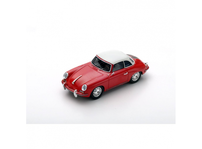 Porsche 356 C Cabrio Hardtop 1963 (red)