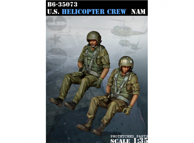 U.S. Helicopter Crew 'Nam / Американский экипаж вертолета во Вьетнаме