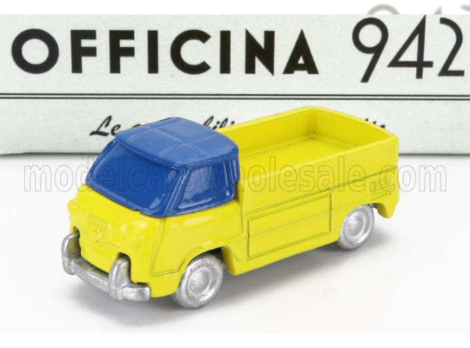 FIAT 600m Camioncino Coriasco (1956), Yellow Blue