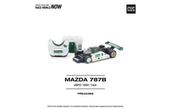 MAZDA 787B JSPC (1991), white/green 