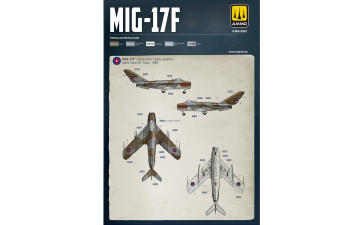 Сборная модель истребитель MiGG-17F / LIM-5 Poland-Cuba-Angola