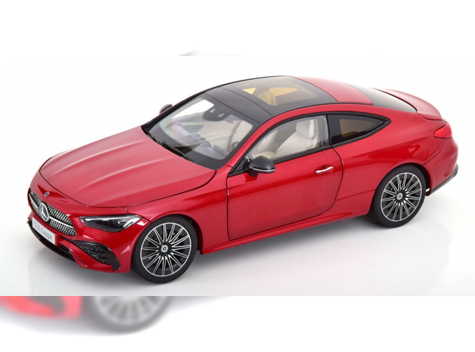 MERCEDES-BENZ CLE C236 Coupe (2024), red metallic