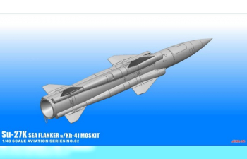 Сборная модель Su-27k Sea Flanker with Kh-41 Moskit (P-270)