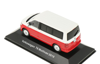 VOLKSWAGEN T6 Multivan (2015), red/white