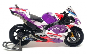 DUCATI Desmosedici Gp22 Team Pramac Racing №89 Motogp Season (2022) Jorge Martin, White Purple