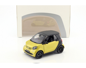 SMART ForTwo Cabriolet A453 (2016), black to yellow / black