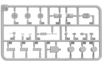Сборная модель солдаты и небольшая полевая кухня / Crew Military Kleine Feldkuche Hf.14 1945