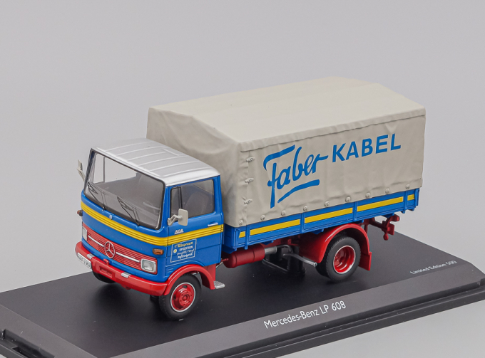 MERCEDES-BENZ LP608 FABER KABEL 1970, blue