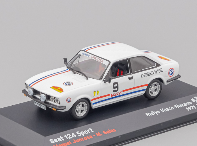 SEAT 124 Sport Manuel Juncosa - M. Salas #9, Seat Sport