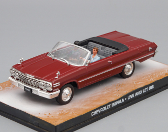 CHEVROLET Impala "Live and Let Die" (1973), dark red