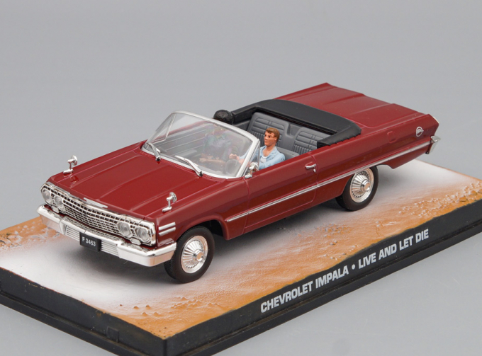 CHEVROLET Impala "Live and Let Die" (1973), dark red