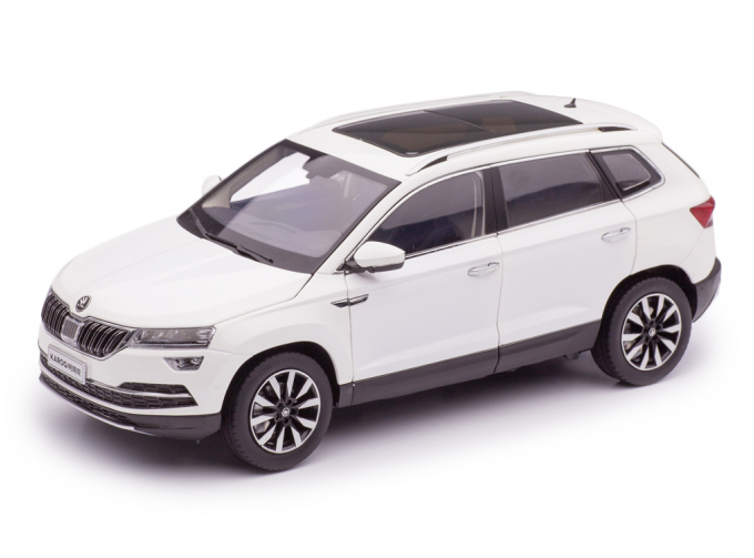 SKODA Karoq рестайлинг (2021), белый