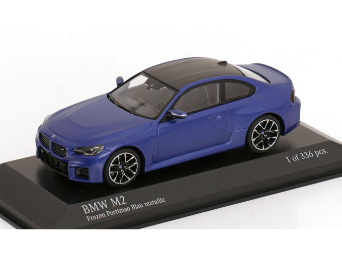 BMW M2 (2023), blue metallic