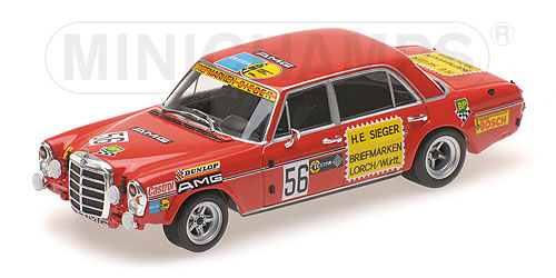 MERCEDES-BENZ 300 SEL 6.8 AMG - HANS HEYER - 200 MEILEN VON NÜRNBERG 1972