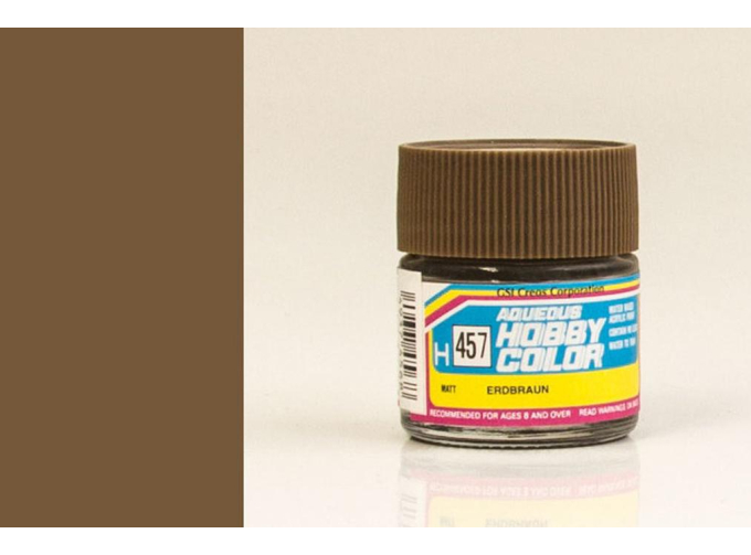 Краска акриловая коричнево-земляной EARTH BROWN, 10мл