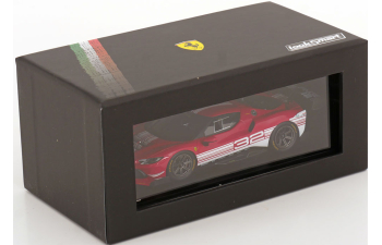 FERRARI 296 Gt3 3.0l Twin Turbo V6 Challenge №32 Finali Mondiali Mugello Italy (2023), Red White