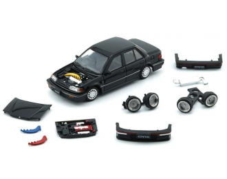 HONDA Civic EF2 RHD (1991), black