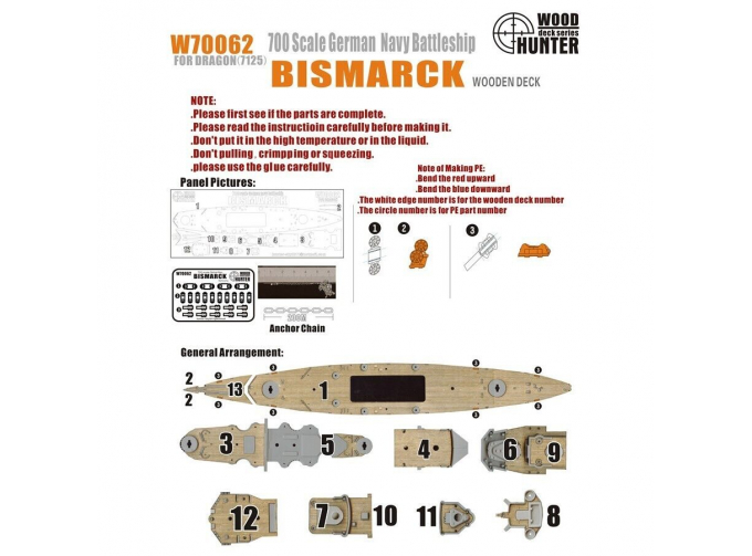 WWII German Battleship Bismarck