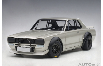 NISSAN Skyline GT-R (KPGC-10) Racing, silver