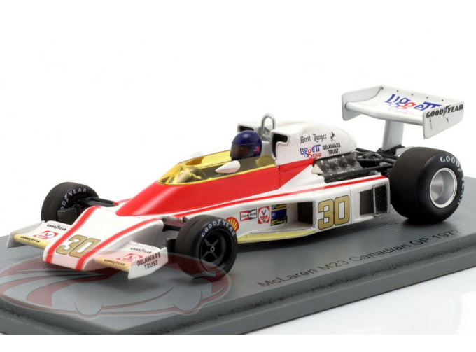 McLAREN M23 #30 Canadian GP Formula 1 Brett Lunger (1977)