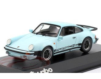 PORSCHE 911 (930) Turbo - 50 Jahre / Singapur, polar blue
