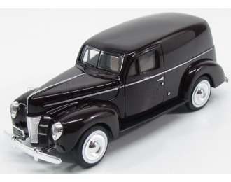 FORD Sedan Van Delivery (1940), dark red