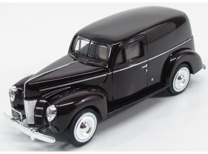 FORD Sedan Van Delivery (1940), dark red