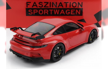 PORSCHE 911 992 Gt3 Touring Coupe 2022, Guards Red