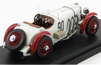 MERCEDES-BENZ Ssk №90 Mille Miglia (1932) Broschek - Sebastian, White