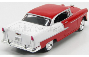 CHEVROLET Bel Air 2-door (1955), Red White