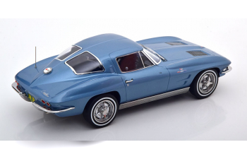 CHEVROLET Corvette C2 Stingray (1963), light blue metallic