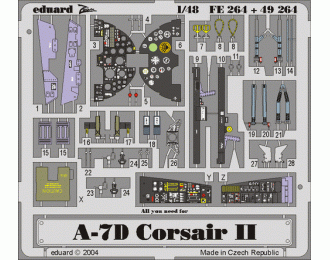 Цветное фототравление для A-7D