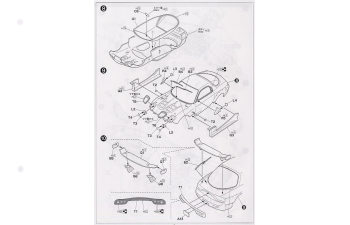 Сборная модель Initial D FD3S RX-7 Project-D (Takahashi Keisuke) (Model Car)