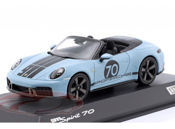 PORSCHE 911 (992.2) Cabriolet Spirit 70 (2025), Meissen blue