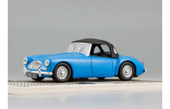MG MGA Twin Cam Spider Soft Roof (1958), blue