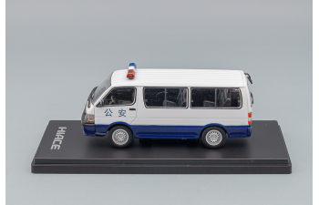 JINBEI Haise SY6480 / TOYOTA Hiace H100 China Police, white / blue