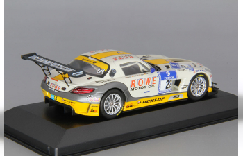 MERCEDES-BENZ SLS AMG GT3 ROWE Racing Graf / Jager / Seyffarth / Bastian ADAC Zurich 24h Nurburgring (2013), beige / yellow / grey