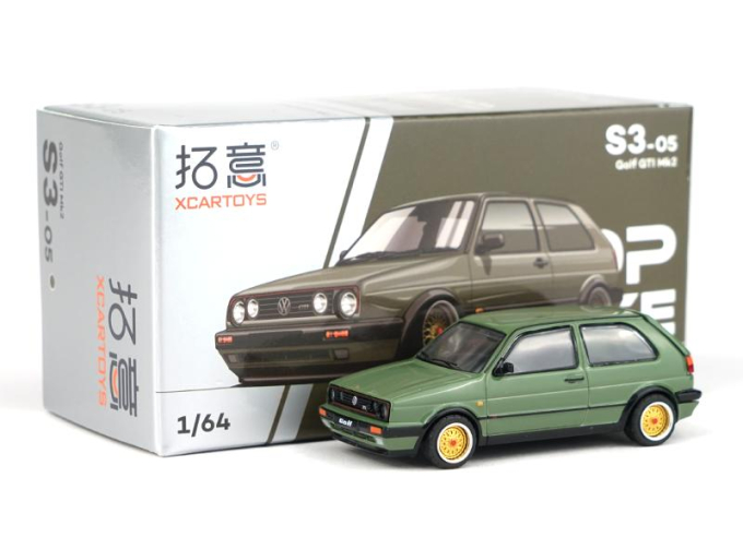 VOLKSWAGEN Golf GTI Mk2, olive