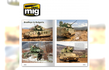 Журнал "M2A3 BRADLEY fighning vehicle im europe in detail VOL. 1"(на английском языке)