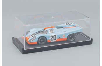 PORSCHE 917k Team John Wyer Automotive Engineering Gulf N20 24h Le Mans (1970) J.Siffert - B.Redman - 50th Anniversary Gulf Racing, Light Blue Orange