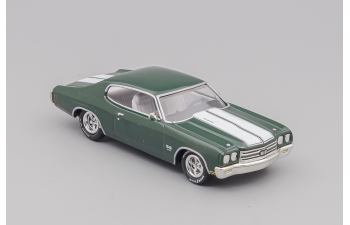 CHEVROLET Chevelle SS454 (1970), green / white stripes