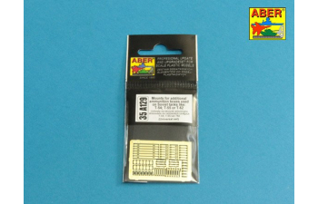 Mounts for additional ammunition boxes used on Soviet tanka like: Т-54; Т-55 or Т-62