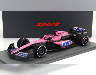 ALPINE F1 A523 Team Bwt Alpine №31 Season (2023) Esteban Ocon, Pink Blue