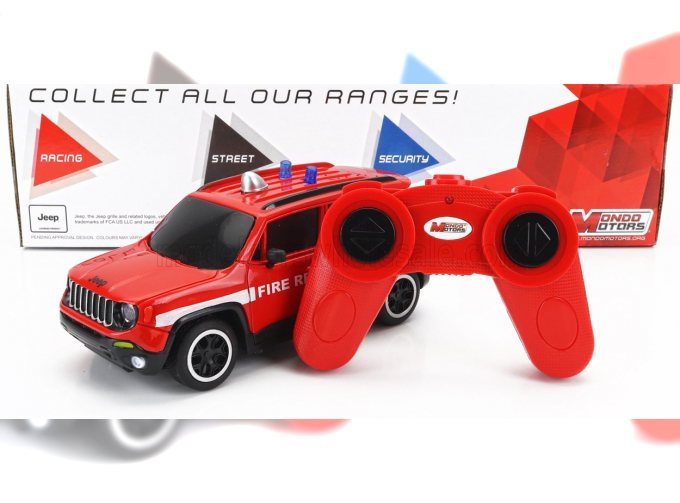 RC JEEP Renegade Fire Engine (2017), Red White