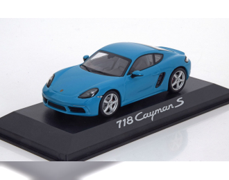 PORSCHE Cayman S 2016, light blue