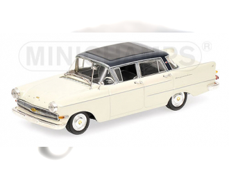 OPEL KAPITAN - 1959, WHITE/BLUE