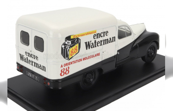 PEUGEOT 203 Van Encre Waterman (1957) - Without Card Box - Senza Scatola, White Black