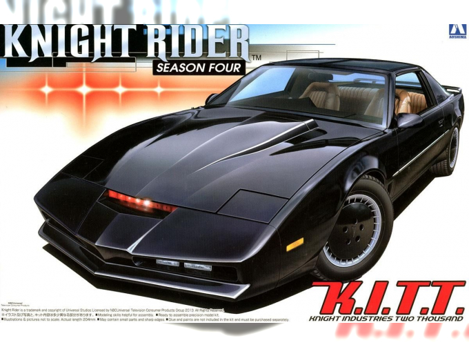 Сборная модель Knight Rider 2000 K.I.T.T. Season IV