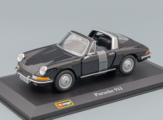 PORSCHE 911 Targa Spider (1967), черный