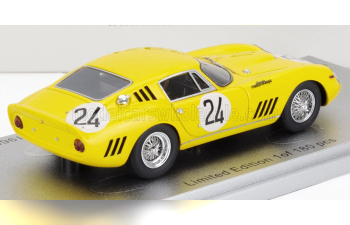 FERRARI 275 Gtb/c Sn.6885 Team Ecurie Francorchamps №24 3rd 24h Le Mans (1965) Willy Mairesse - Jean Blaton (beurlys), Yellow
